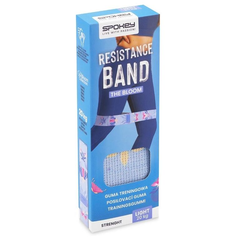 Spokey, The Bloom Elastic Band, guma fitness, light