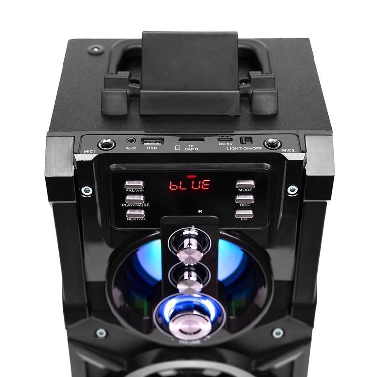 Squeak, Beatboxer Bluetooth 5.1 Speaker, głośnik Bluetooth z karaoke, Radio Fm, Microsd, Aux i USB
