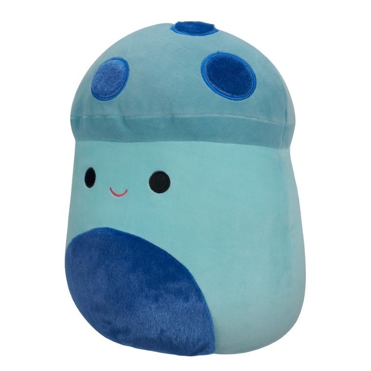 Squishmallows, Ankur, Teal Mushroom, niebieski grzybek, maskotka, 30 cm