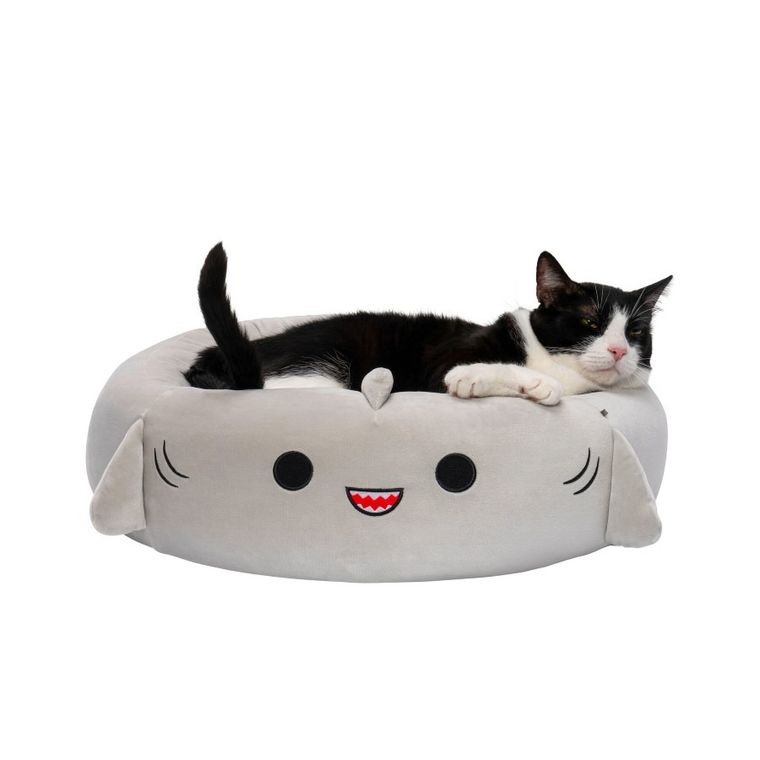 Squishmallows, legowisko dla psa, rozmiar M, 60 cm, Gordon The Shark