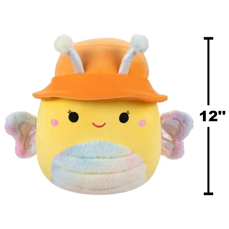Squishmallows, Nixie, pszczółka w kapeluszu, maskotka, 30 cm