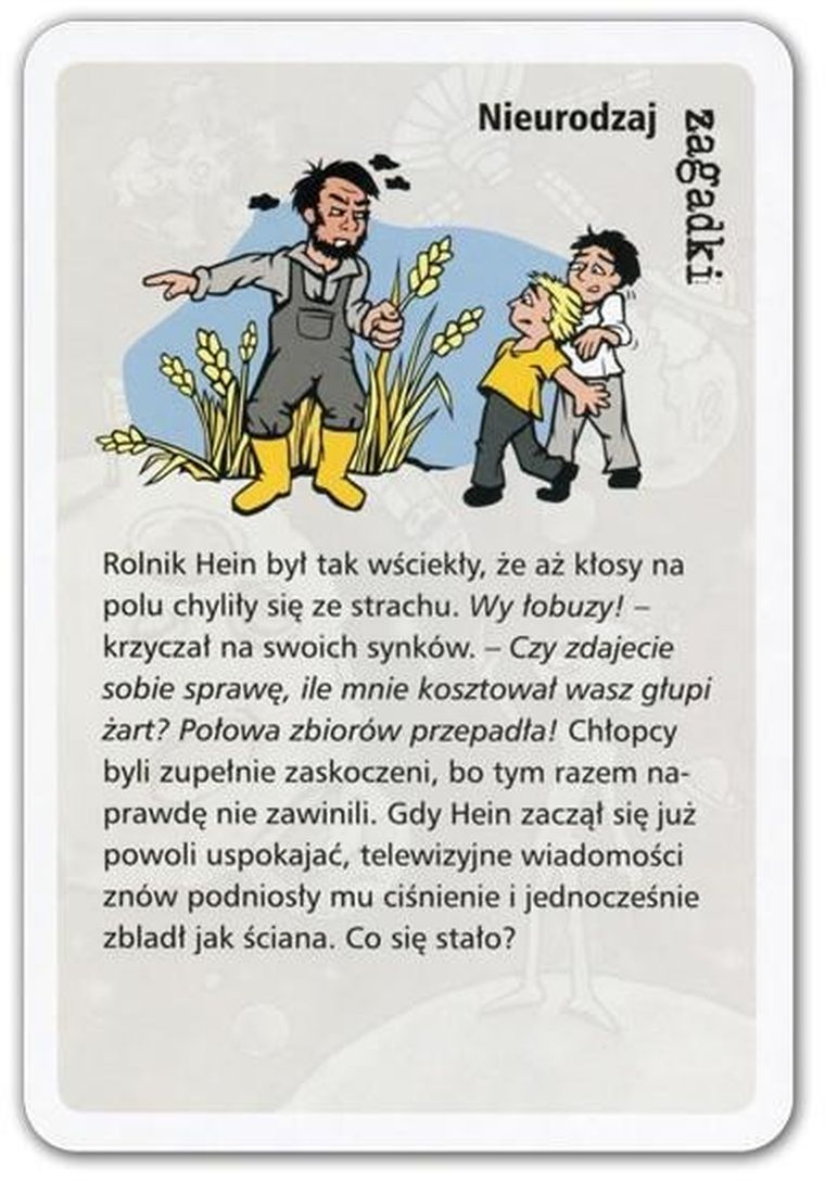 Srebrne historie, gra karciana