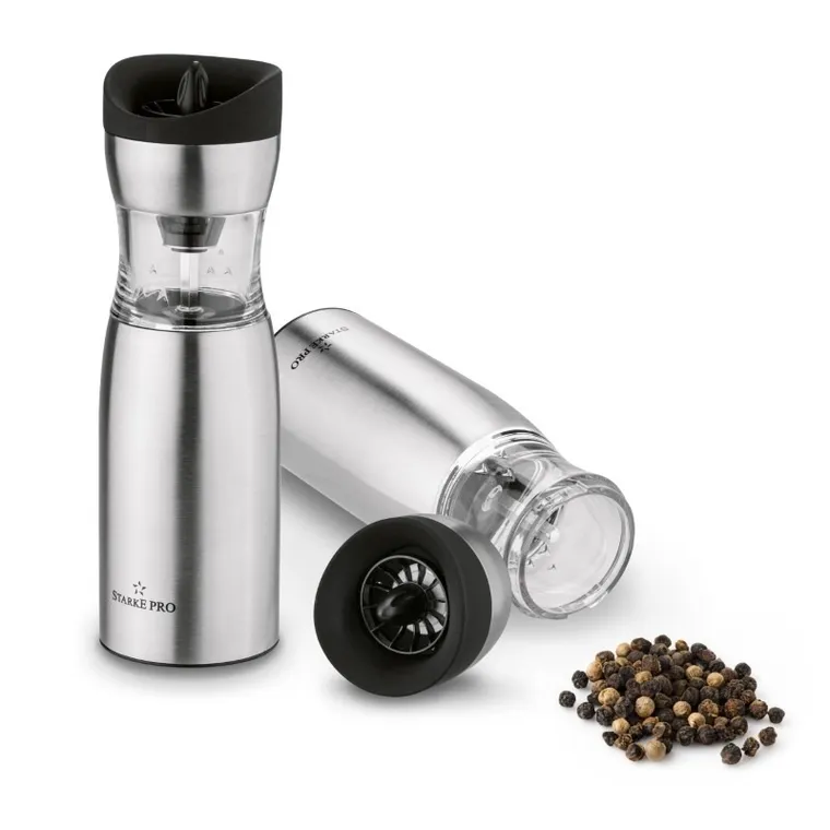 Starke Pro, Santos, młynek do pieprzu i soli, elektryczny grawitacyjny