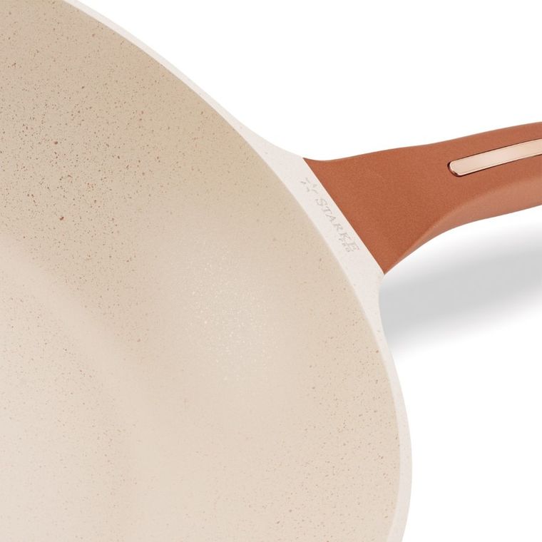 Starke Pro, Texture Copper, patelnia z pokrywą, 28-8 cm