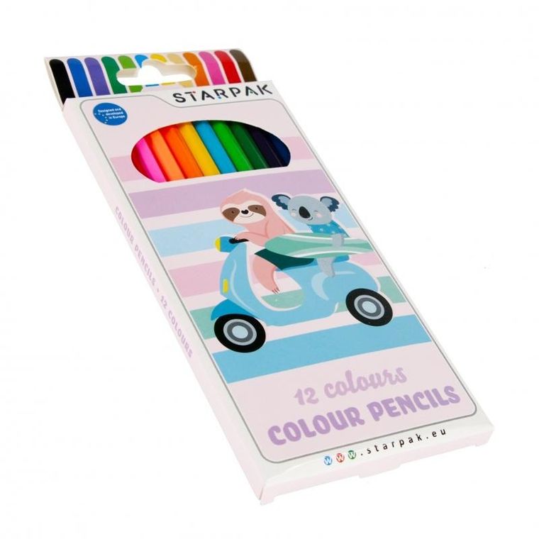 Starpak, Koala, kredki ołówkowe, 12 kolorów
