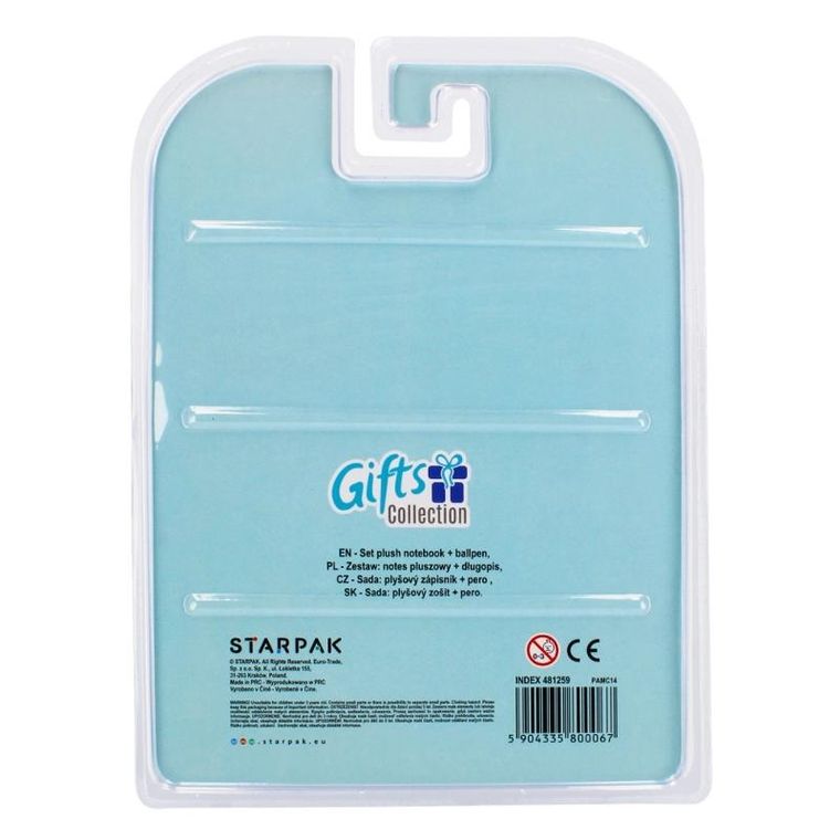 Starpak, notes pluszowy, długopis, lama, 1 szt.