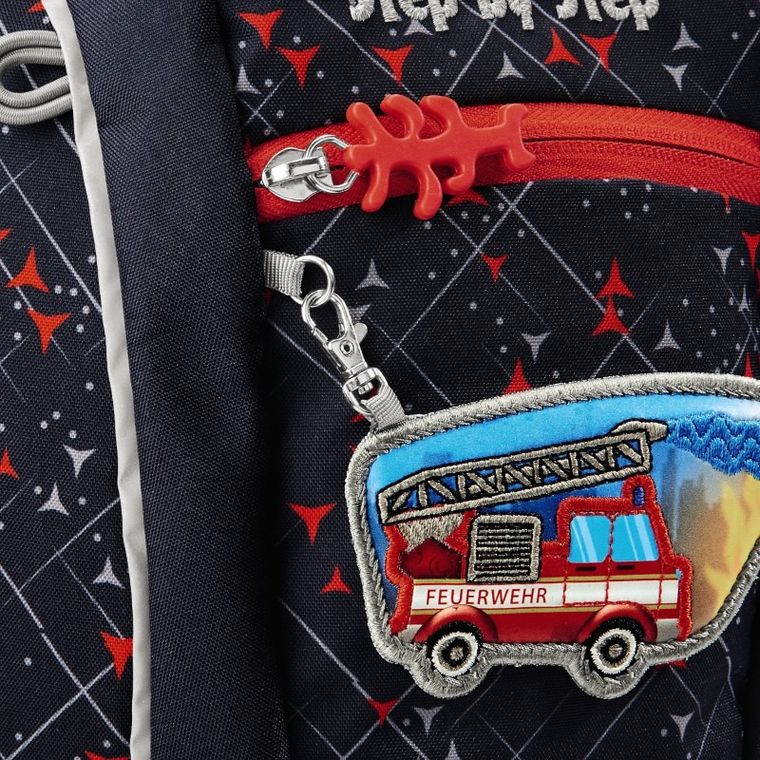 Step by Step, Kiga Mini, plecak dla przedszkolaka, Fire Truck Finn