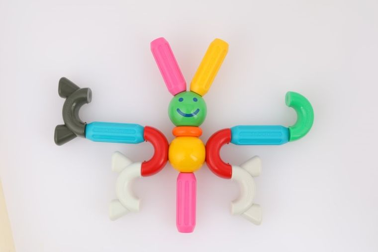Stick-O, Kot i Pies, klocki magnetyczne, 27 elementów