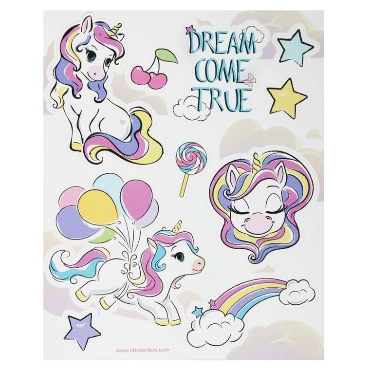 StickerBoo, naklejki na okno, Unicorn
