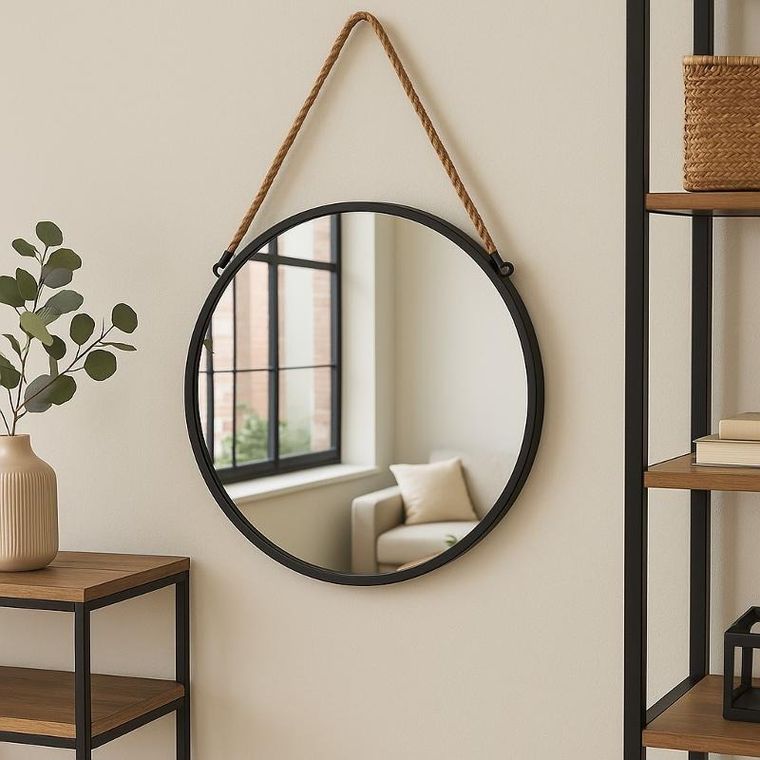 Stilovo, Tindra, lustro okrągłe, 50 cm