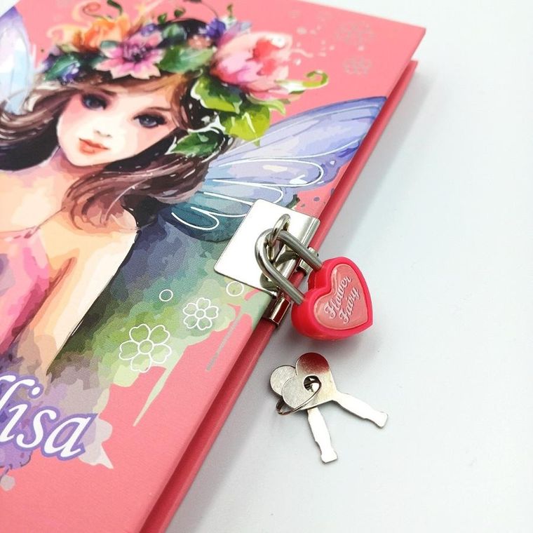 Stnux, Flower Fairy, pamiętnik na kłódkę, Bellisa