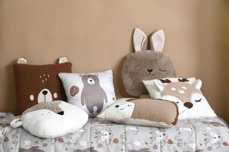 Stof, Gabin, poduszka dziecięca, Jelonek, 40-40 cm