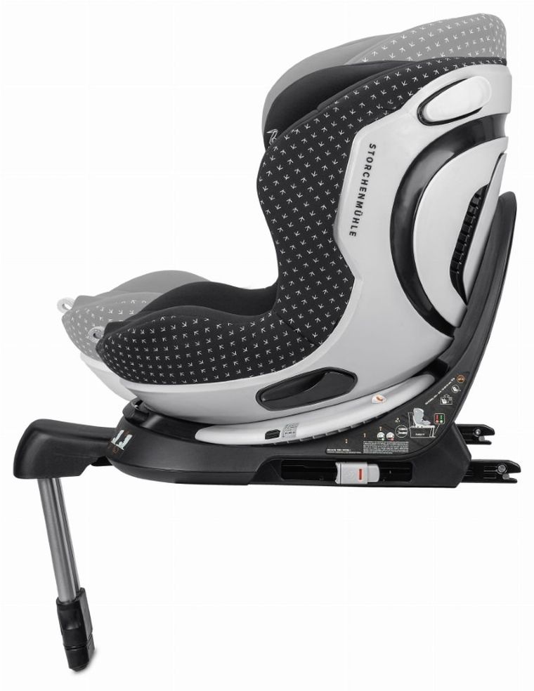 Storchenmühle, Niki Start M, fotelik samochodowy, Onyx, 61-105 cm