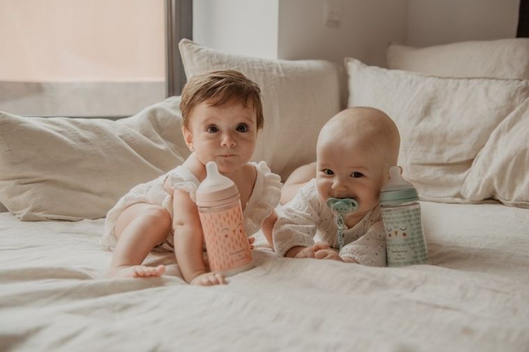 Suavinex, Bonhomia, Sowa, butelka ze smoczkiem SX Pro, szybki przepływ, róż, 360 ml