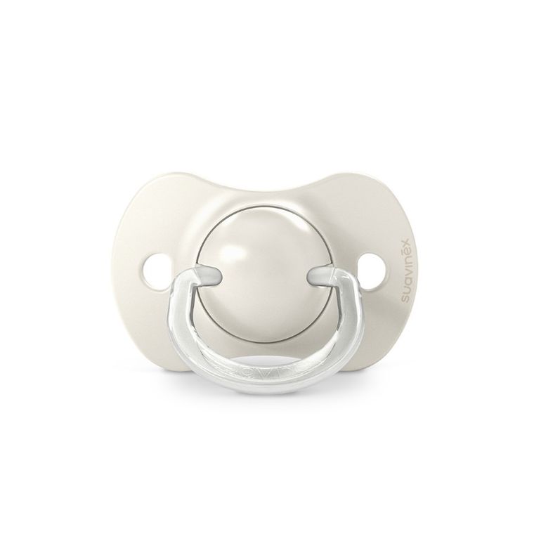 Suavinex, SX Pro, Birdies, smoczek fizjologiczny, waniliowy, 6-18 m, 2 szt.
