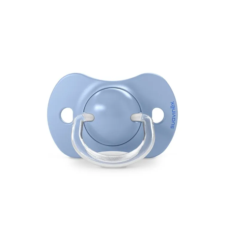 Suavinex, SX Pro, Wild & Free, smoczek fizjologiczny, niebieski, 18m+, 2 szt.