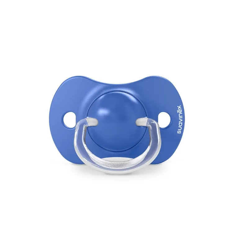Suavinex, SX Pro, Wild & Free, smoczek fizjologiczny, niebieski, 6-18 m, 2 szt.