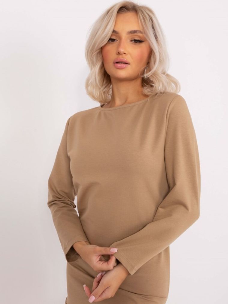 Sukienka damska, beżowa, Lily Rose