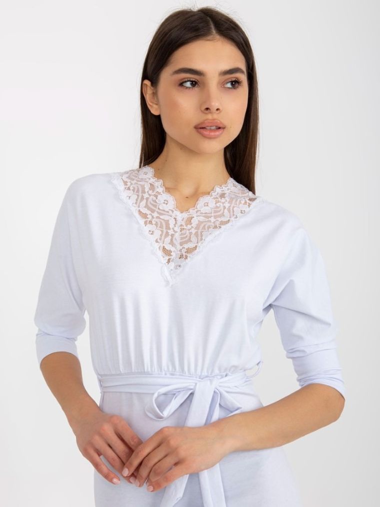 Sukienka damska, biała, Rue Paris