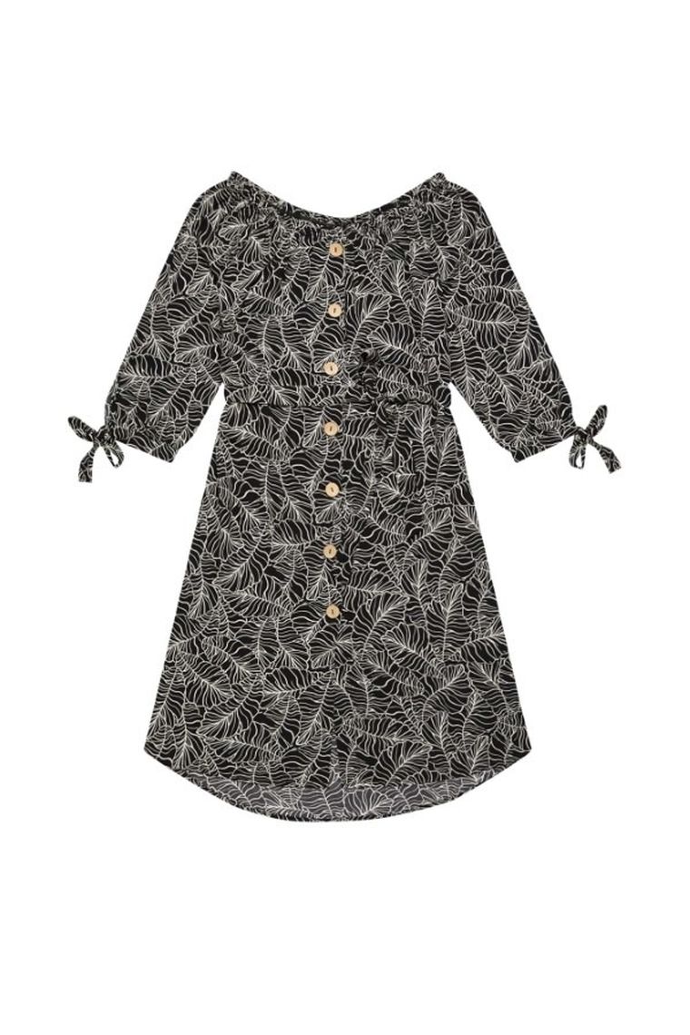 Sukienka damska, czarna, Moodo