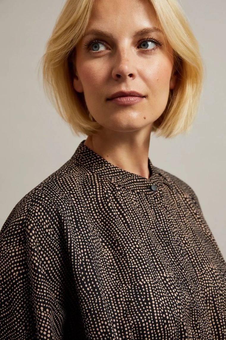 Sukienka damska, czarna, Moodo