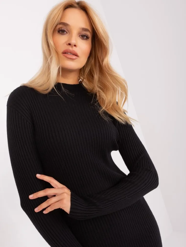 Sukienka damska, czarna, P-M