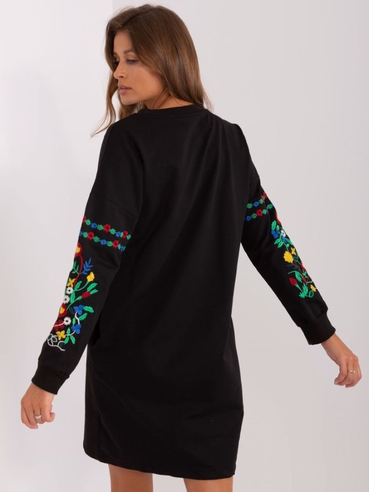 Sukienka damska, czarna, Rue Paris