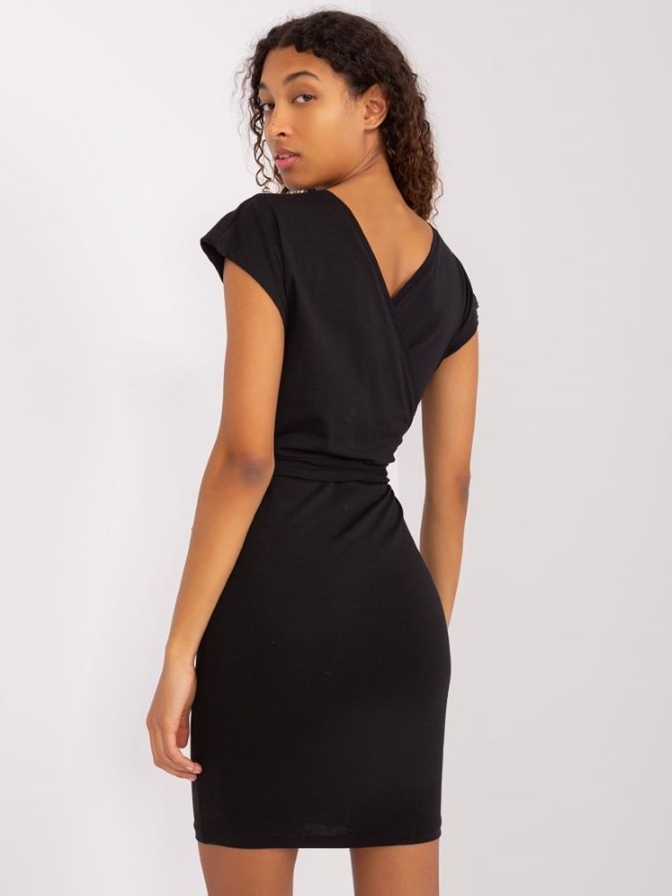 Sukienka damska, czarna, Rue Paris