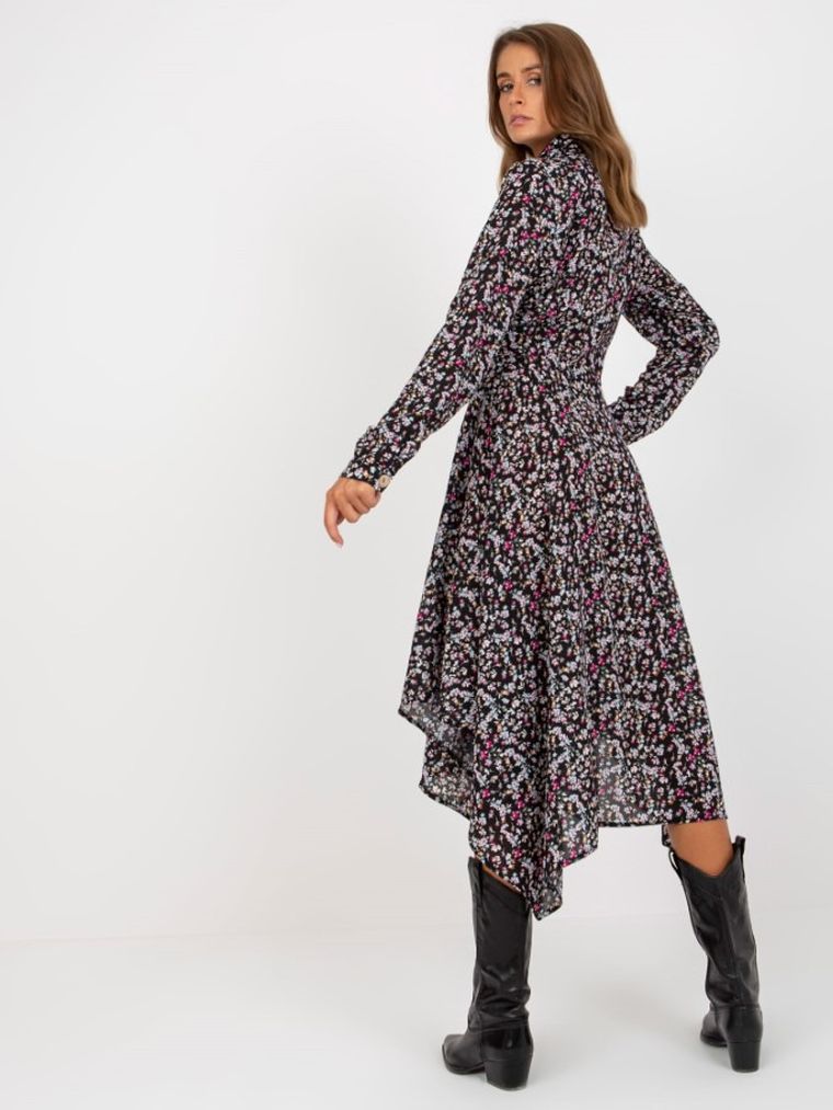 Sukienka damska, czarna, Rue Paris