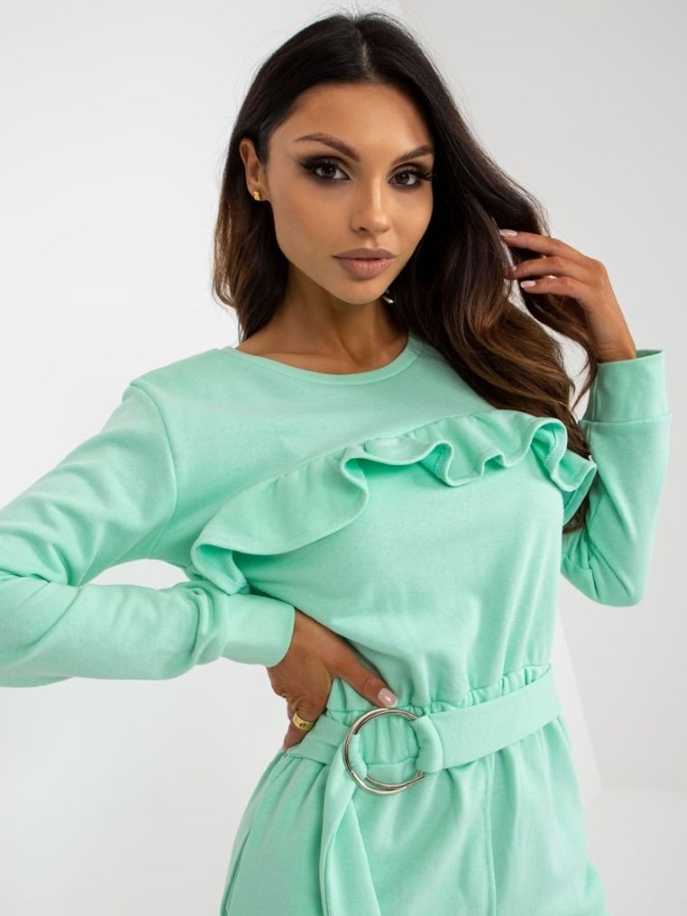 Sukienka damska, miętowa, Lily Rose