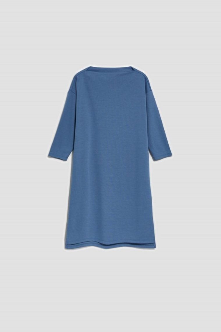 Sukienka damska, niebieska, Moodo