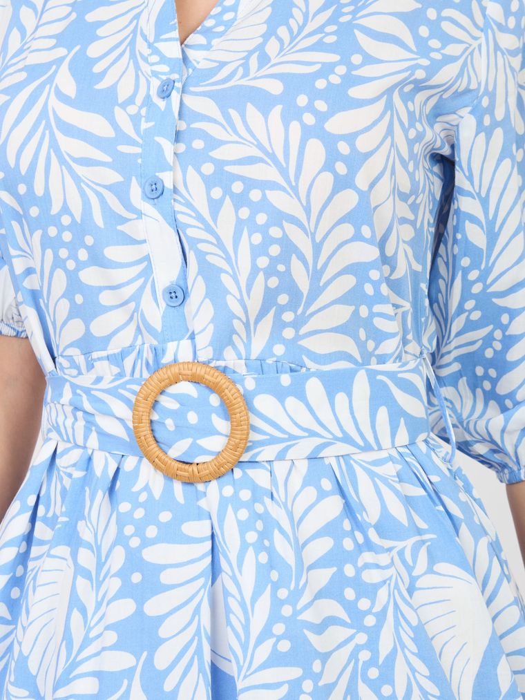 Sukienka damska, niebieska, Sublevel