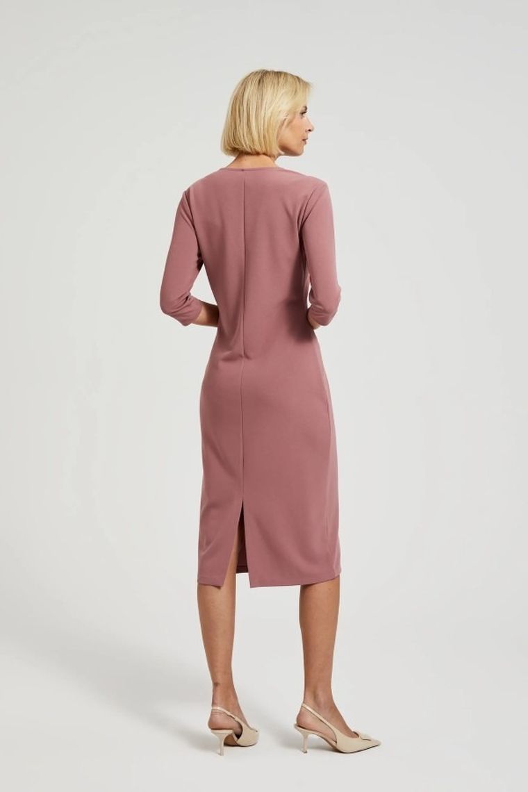 Sukienka damska, różowa, Moodo