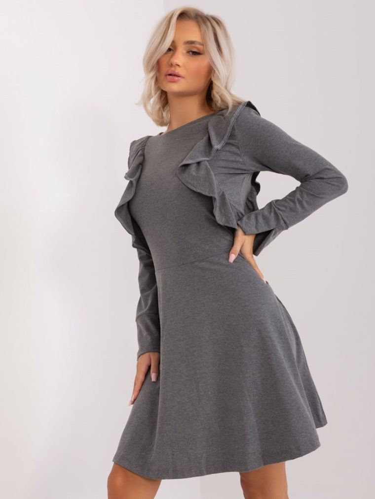 Sukienka damska, szara, Lily Rose