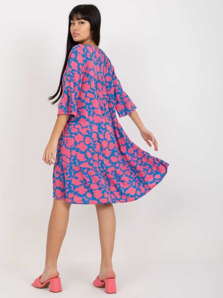 Sukienka damska z rękawem 3/4, mix, Sublevel