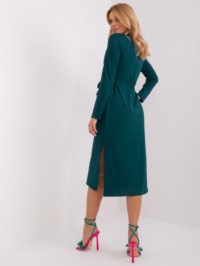 Sukienka damska, zielona, Lakerta