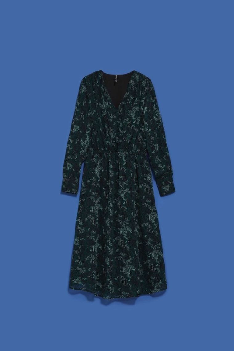 Sukienka damska, zielona, Moodo