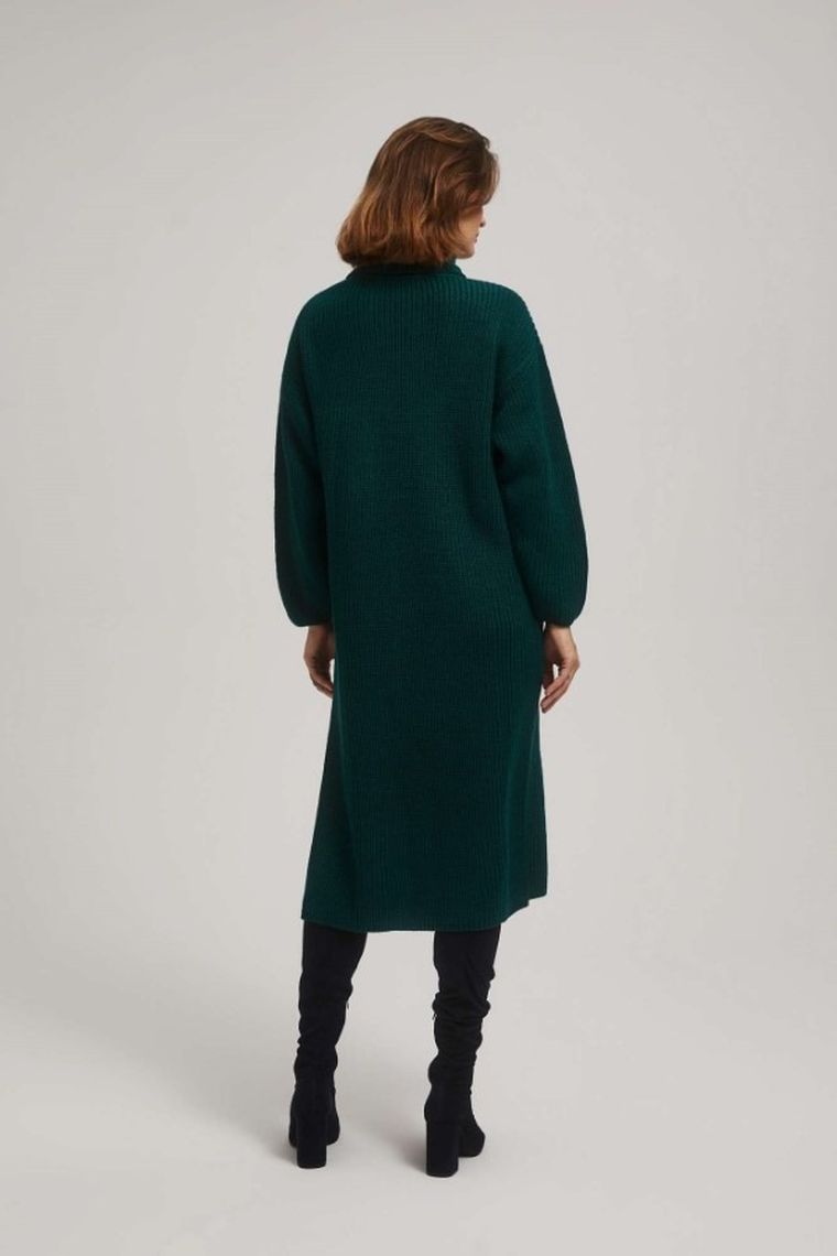 Sukienka damska, zielona, Moodo