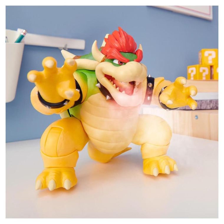 Super Mario, Bowser, figurka, 18 cm