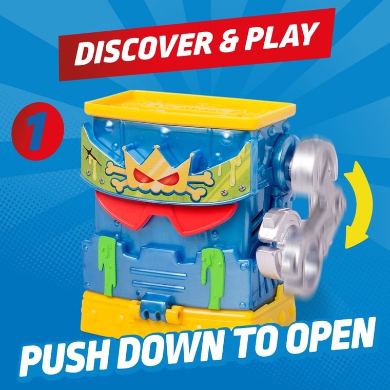 SuperThings, Hidden Base, Mr. King, sekretna baza z figurką