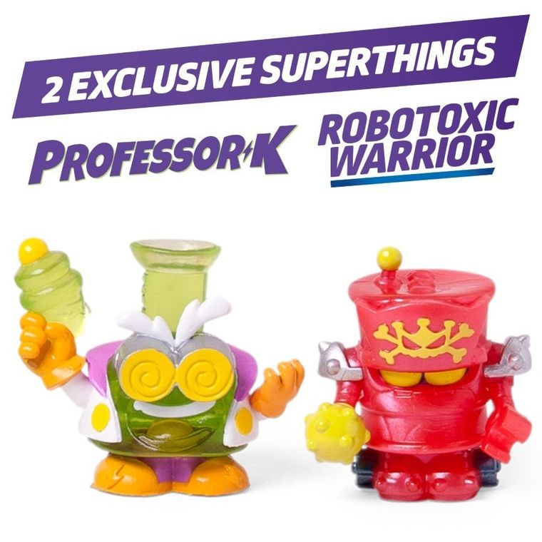 SuperThings, Hidden Base, Profesor K, sekretna baza z figurką