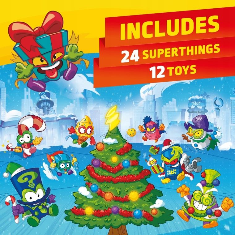 SuperThings, kalendarz adwentowy z figurkami