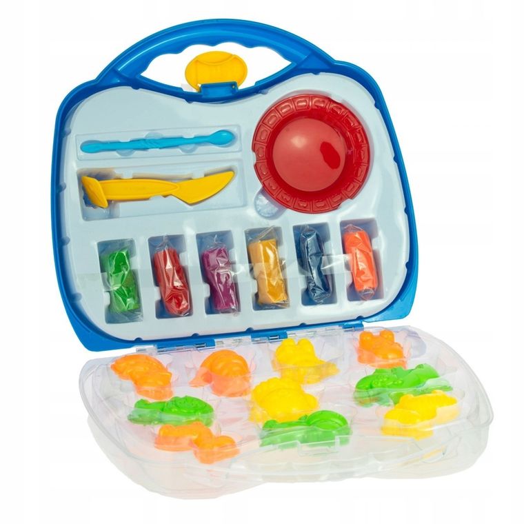 Swede, masa plastyczna w walizce