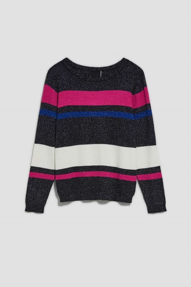 Sweter damski, czarny, Moodo