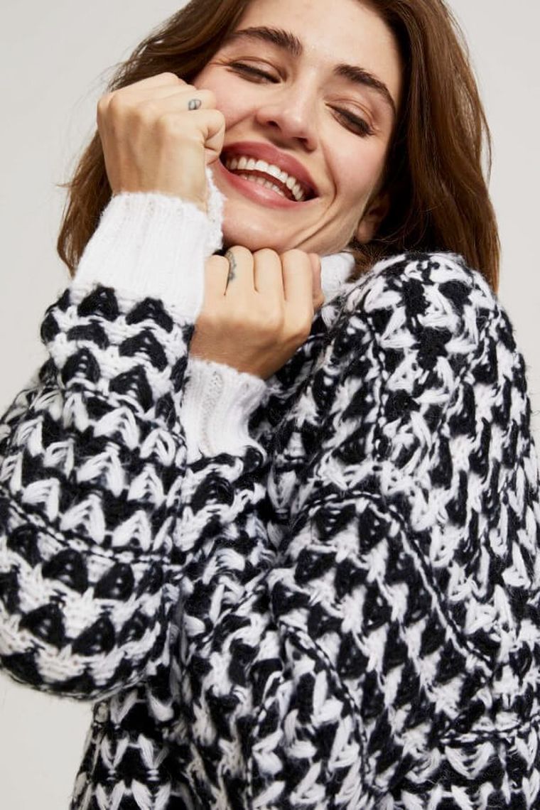 Sweter damski, mix, Moodo