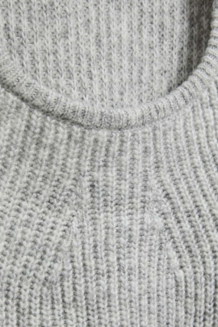 Sweter damski, szary, Moodo