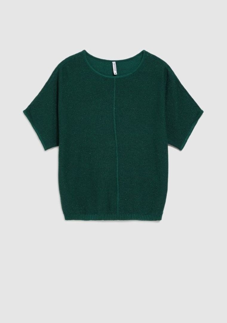 Sweter damski, zielony, Moodo