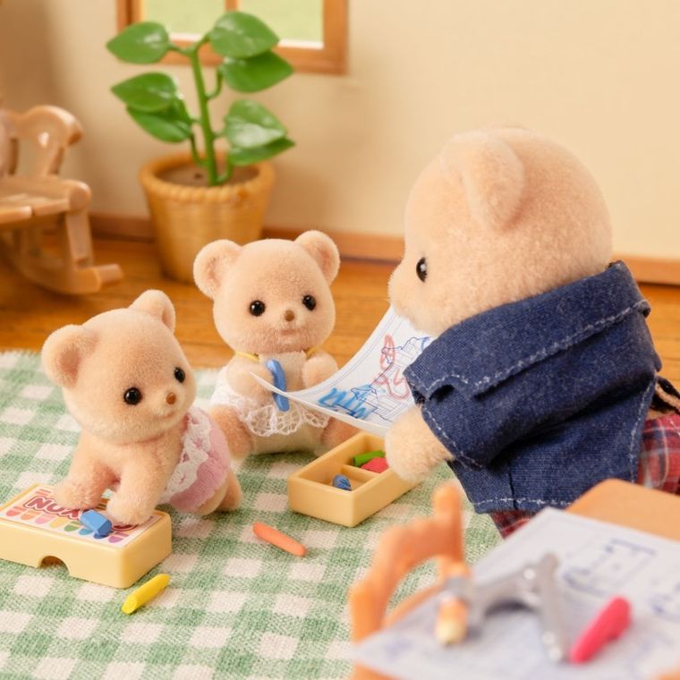 Sylvanian Families, Bliźniaki ciastecykowych misiów, zestaw figurek, 5853