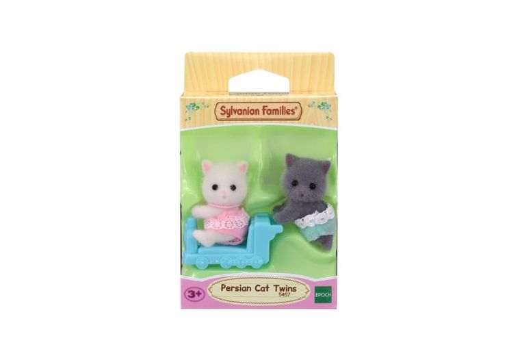 Sylvanian Families, bliźniaki perskich kotków, zestaw figurek, 5457