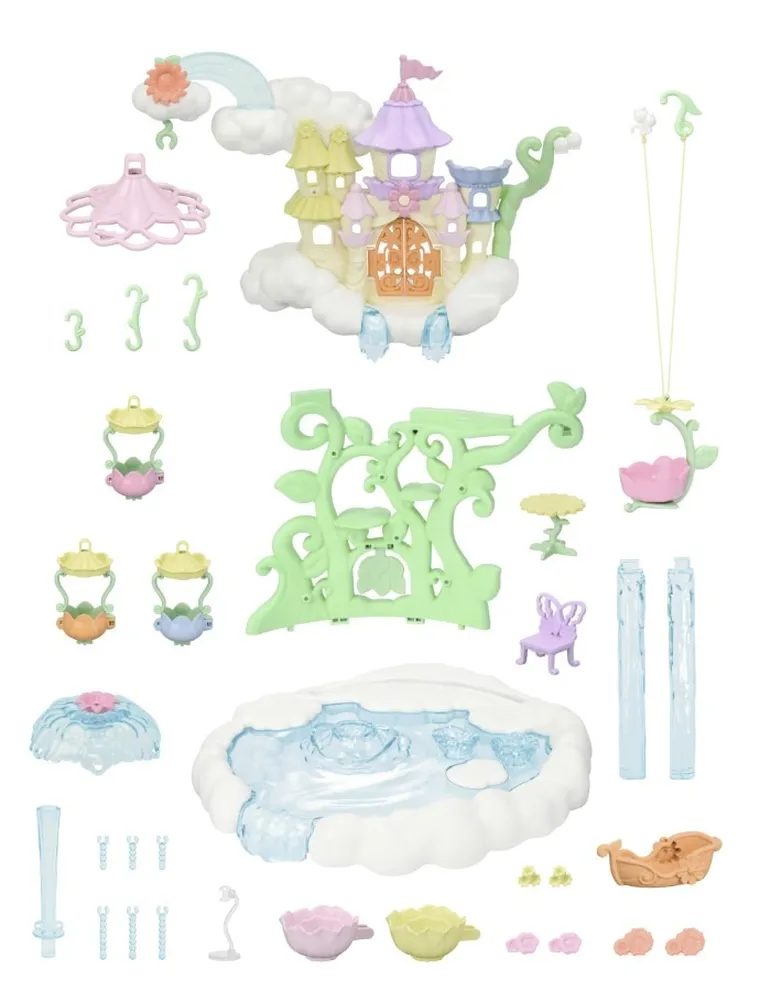 Sylvanian Families, Podniebny Pałac Kwiatowych Wróżek, zestaw z figurkami, 5815